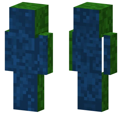 10 Shades Blue Green Minecraft skin