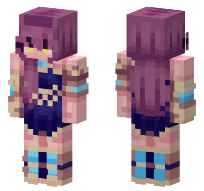 2 5 Goldenglare Minecraft skin