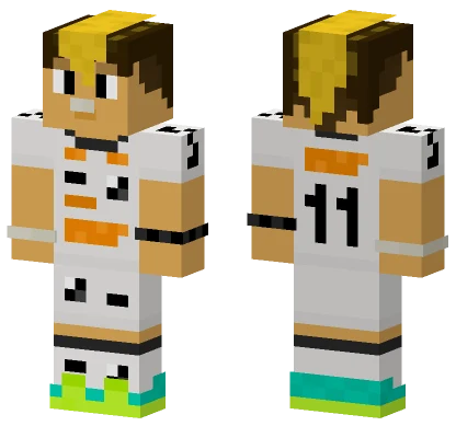 2011 Neymar Minecraft skin