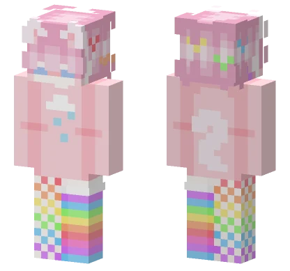 3 Wainbow 3 Minecraft skin
