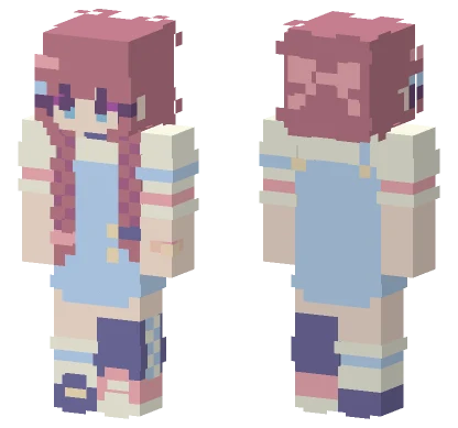 300 Reshade Girl Minecraft skin