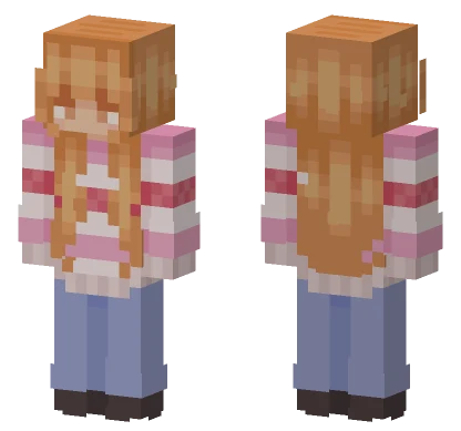 3rd Of December You Gave Me Your Sweater Minecraft skin