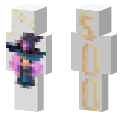 500 Witches Minecraft skin