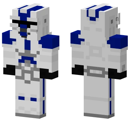 501st BARC Clone Trooper Minecraft skin