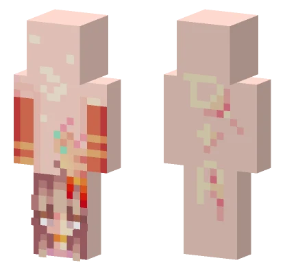 600 Willows Q And A Minecraft skin