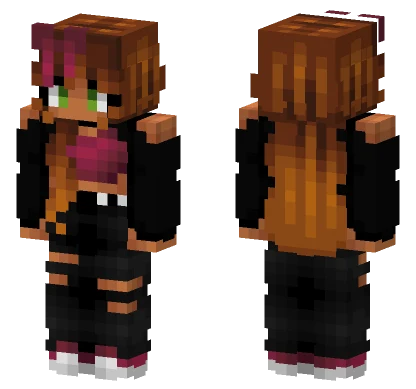 90s Valley Girl Minecraft skin