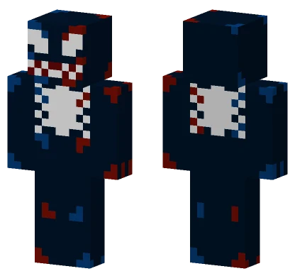 90s Venom Spider-Man Minecraft skin
