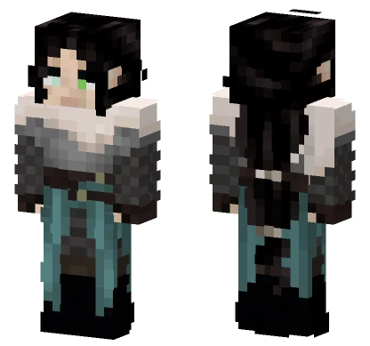 A O Armadura Minecraft skin