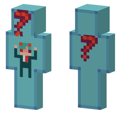 A Question Minecraft skin