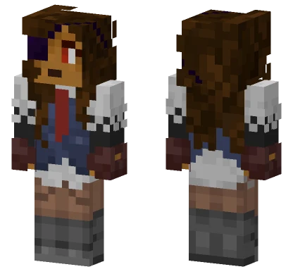 A1pha Minecraft skin