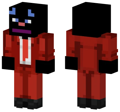 Aaron5s Red Suit Remastered Minecraft skin
