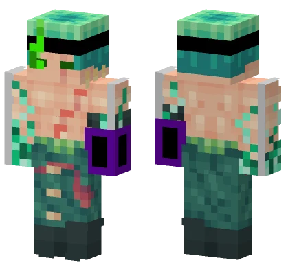 Abcdef Zoro Minecraft skin