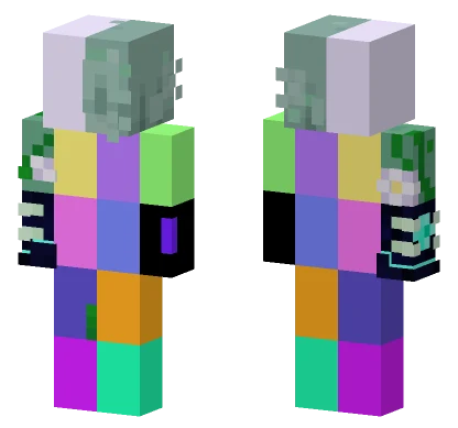 Abstract Block Creature Minecraft skin