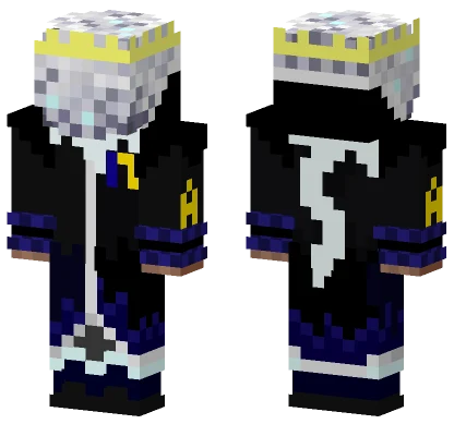 Abyssal Monarch Slim Armed Ver Minecraft skin