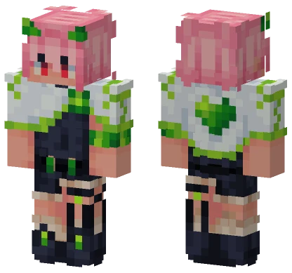 Aceattune Green Life Minecraft skin