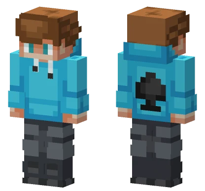 Acecraft070 Redone Hived Minecraft skin