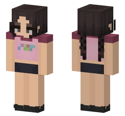 Addison Rae Skin Minecraft skin