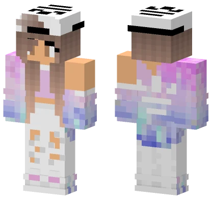 Adidas Girl Minecraft skin