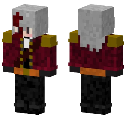 Admiral Wobble Minecraft skin
