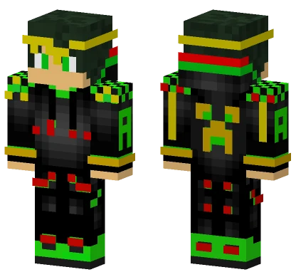 Adri5778 Green Creeper Skin Minecraft skin