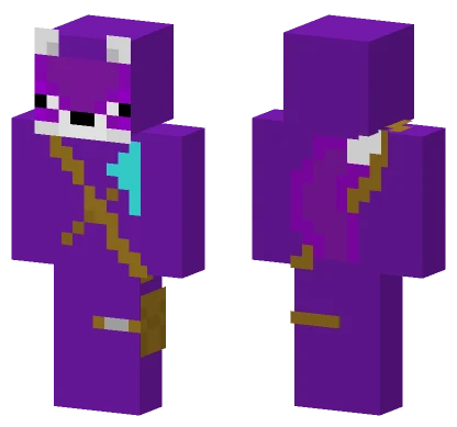 Adventure Fox Minecraft skin