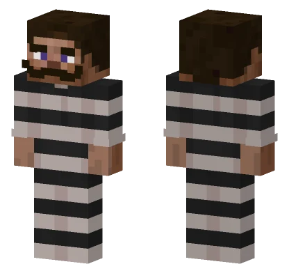 Adventurer Joe The Prisoner Minecraft skin