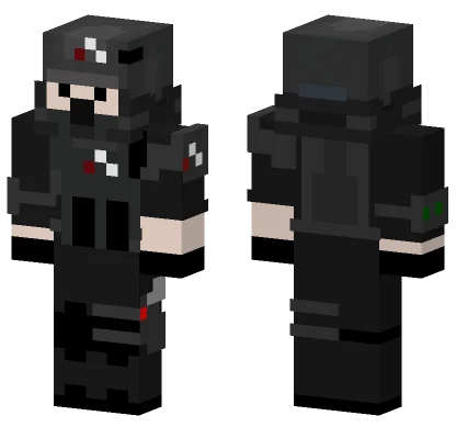 Aegis Field Agent Minecraft skin