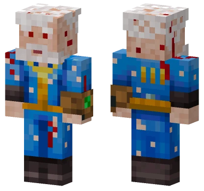 Aerox Fallout Vault Minecraft skin