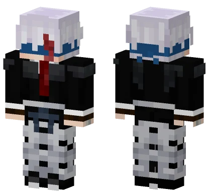 Aeweawe White Hair Minecraft skin