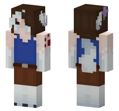 After Purgatory Sad Ears Minecraft skin