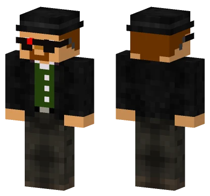 Agent As Heisenberg Minecraft skin