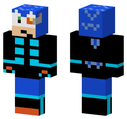 Agent Sonic Minecraft skin