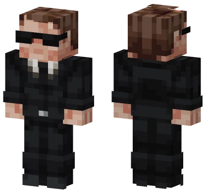 Agent Suit Minecraft skin
