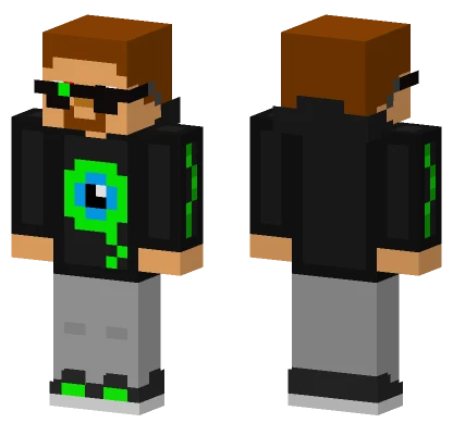 Agent With Jacksepticeye Merch Minecraft skin
