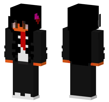 Agent9 Black Suit Minecraft skin