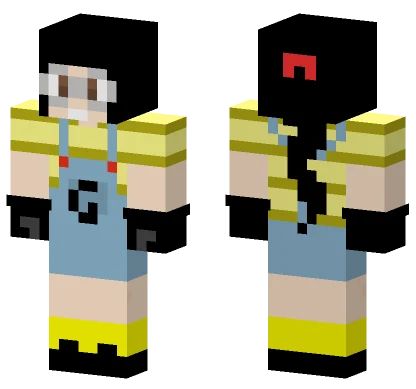 Agnes Gru Minion Minecraft skin