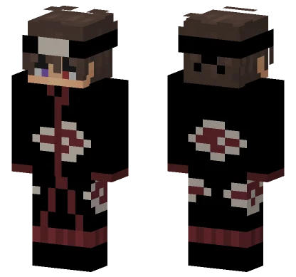 Ahahaa Black Outfit Minecraft skin