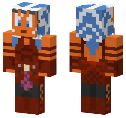 Ahsoka Tano Minecraft skin