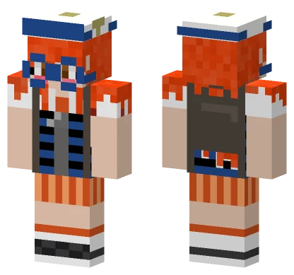 Aina Pokeomn Escarlata Minecraft skin