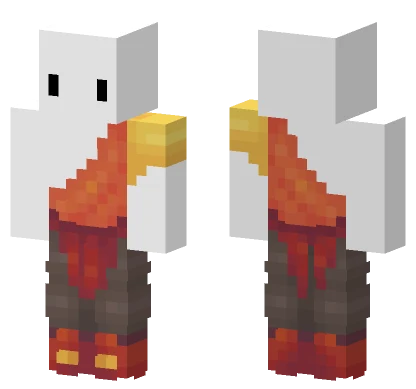 Airbender Marshmallow Minecraft skin
