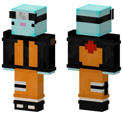 Ajolote Azul Naruto Minecraft skin