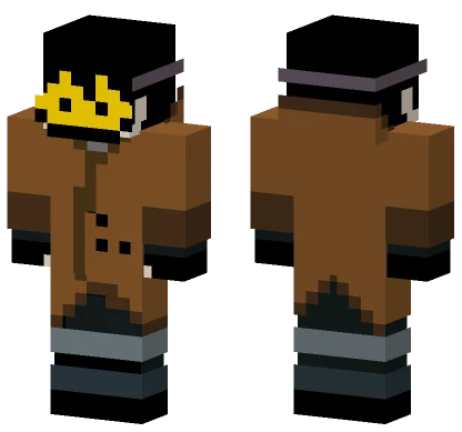 Ajolotedepapantla Antiheroe Minecraft skin
