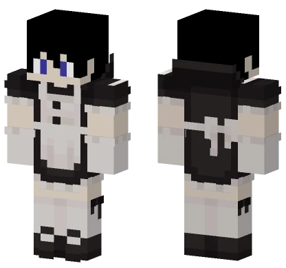 Ajolotedepapantla Maid Minecraft skin