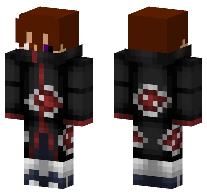 Akatsuki Boy Minecraft skin