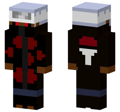 Akatsuki Ninja Minecraft skin