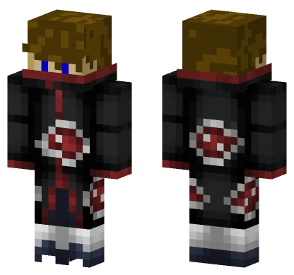 Akatsuki Skin Minecraft skin