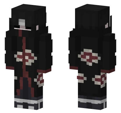 Akatsuki Skin Minecraft skin