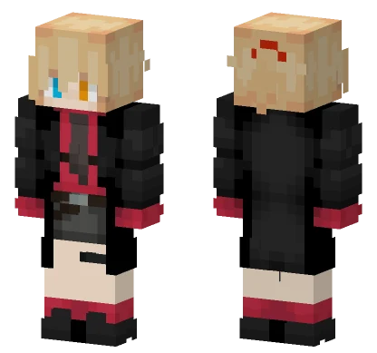 Aki Texas Clothes Minecraft skin