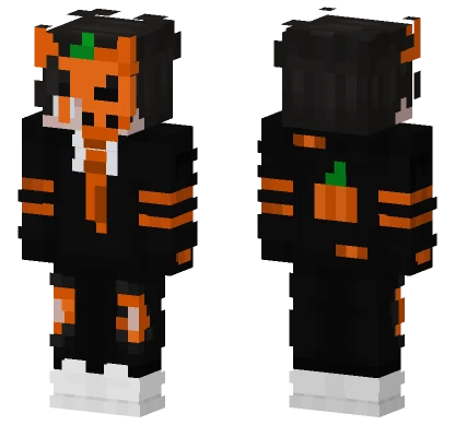 Akignu Halloween Girl Minecraft skin