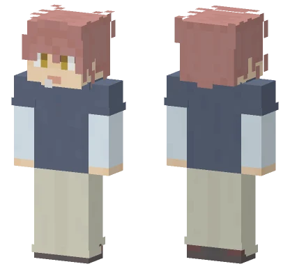 Akio Furikawa Clannad Minecraft skin
